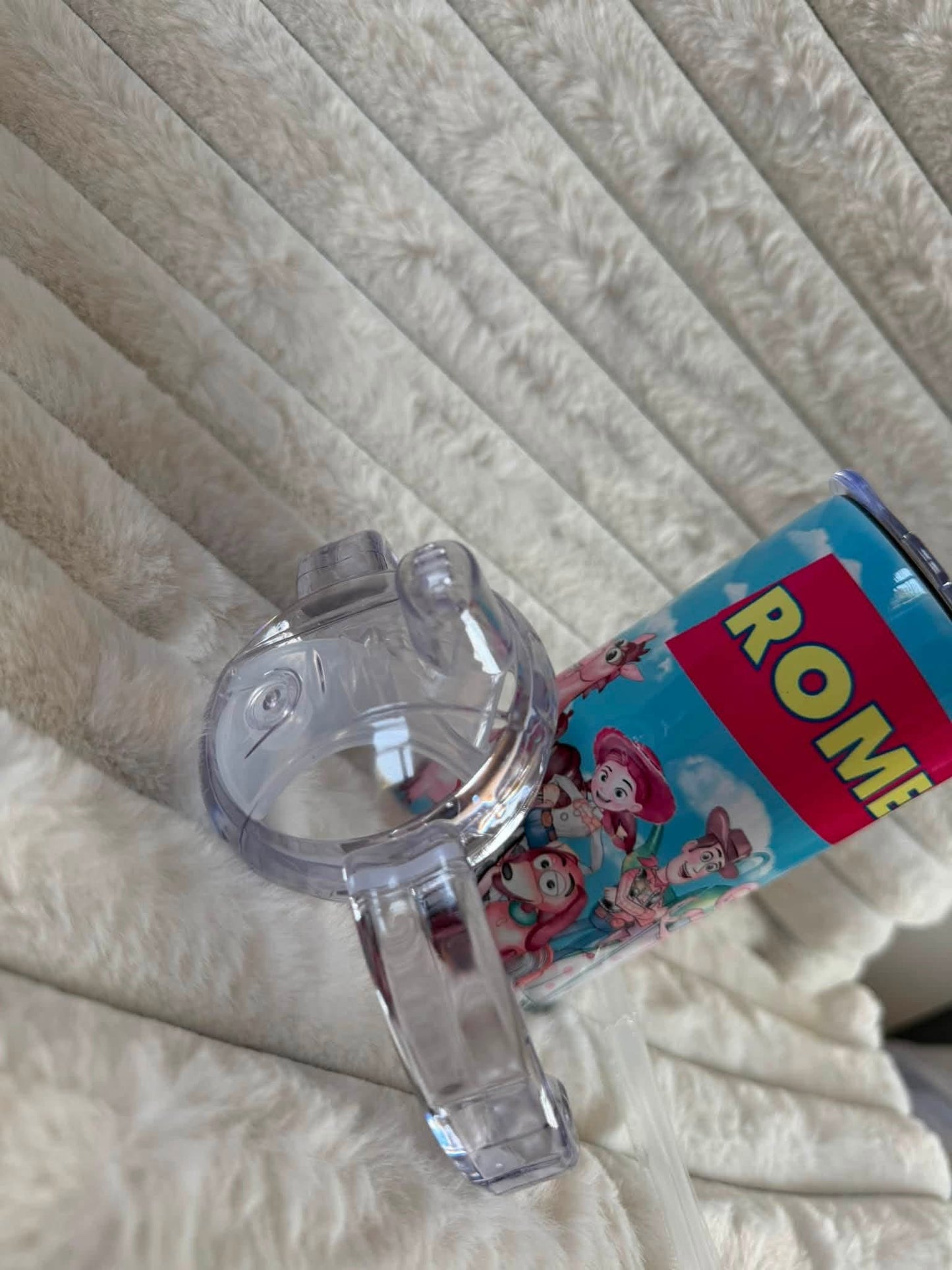 Boy story personalised sippy/tumbler