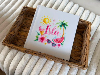 Personalised Summer Vibes Photo Album