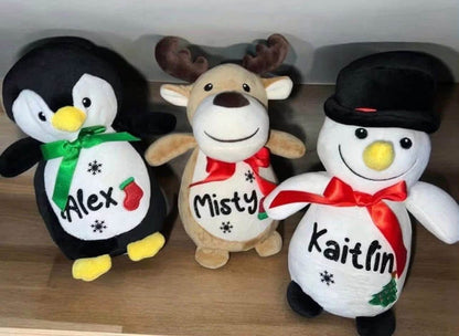Personalised Christmas teddys