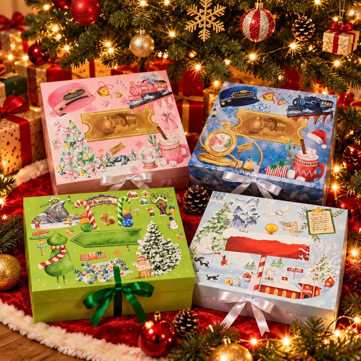 personalised christmas eve box