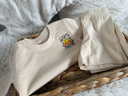 Personalised cowboy/cowgirl theme short set