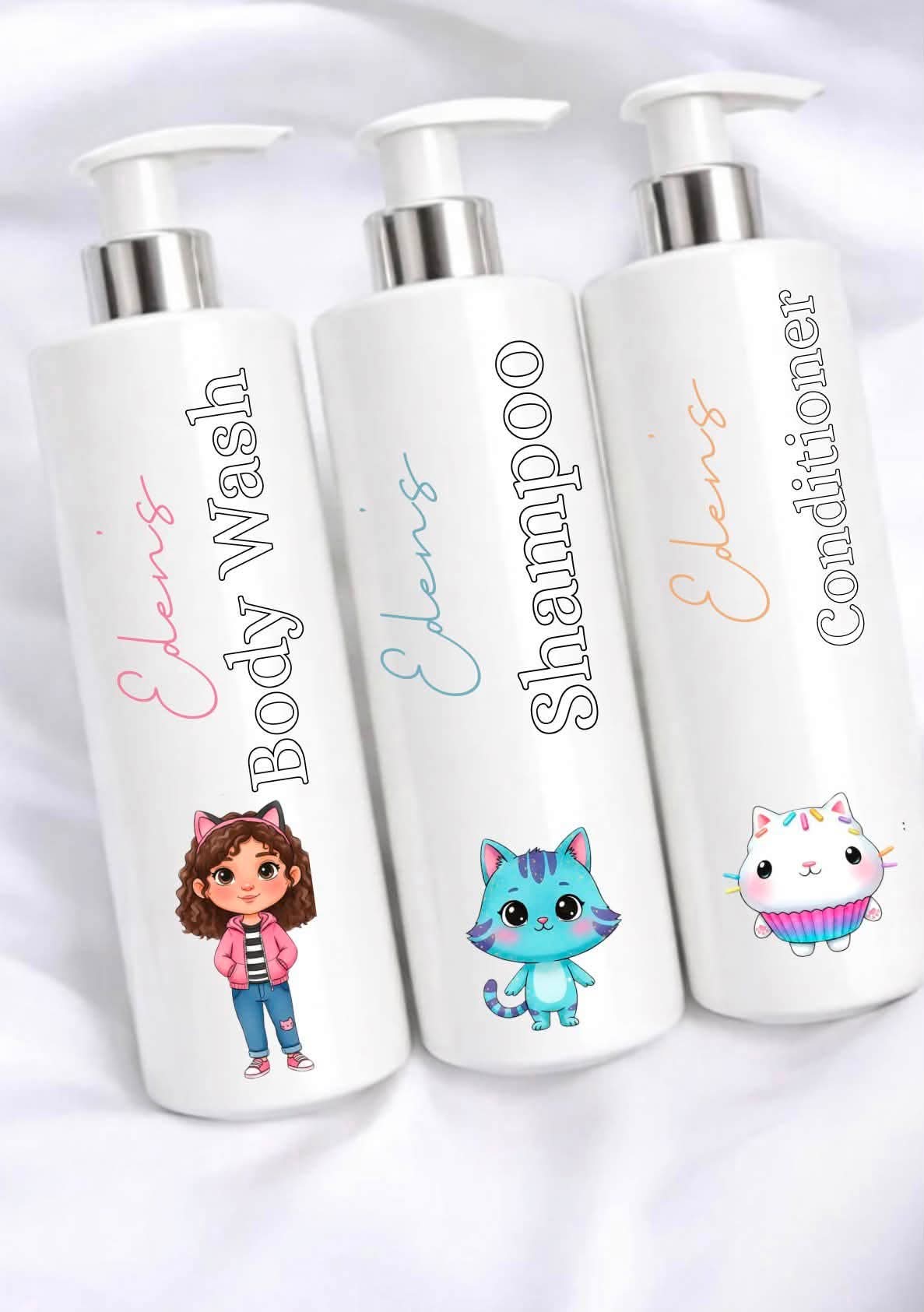 Set Of Doll Design Bottles