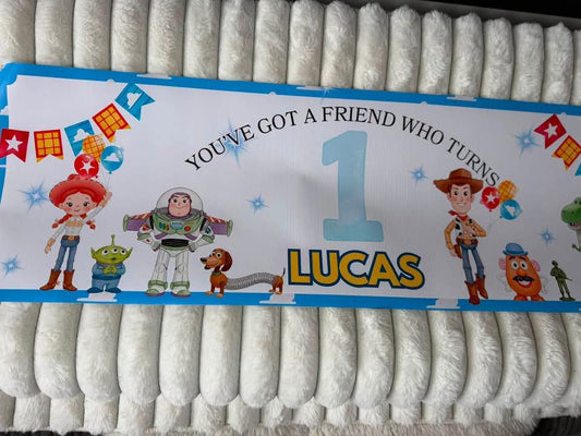 BLUE CLOUD THEME BOY STORY PERSONALSIED  BANNER